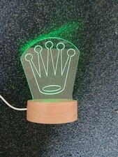  Crown LED Light up 140 x 135mm  High  Can Be Lit In Many Colours 