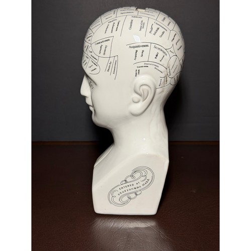 Fowler phrenology head - phrenology,