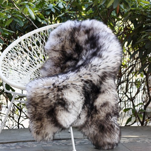 Peau mouton tondu flammé - de,