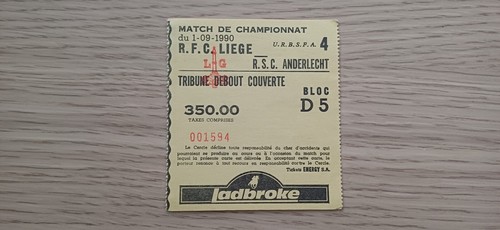 Ticket 1990 rfc liege rsc - rfc,