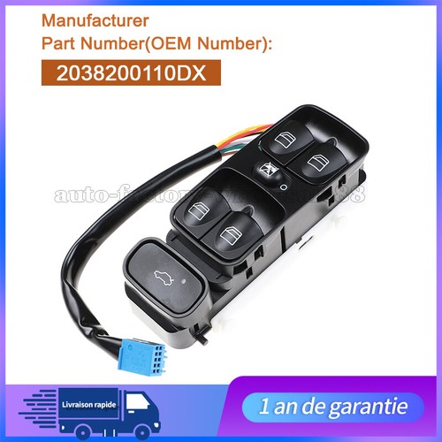 Bouton leve vitre a2038210679 - leve,
