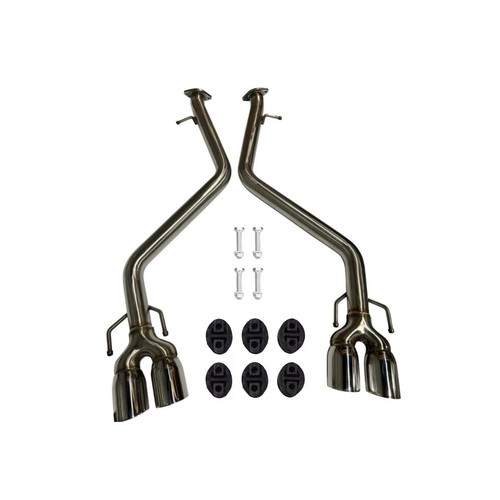 Quad tip axle back - quad,