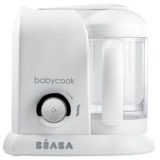 béaba robot bébé 4en1 1100ml blanc/silver 912675 babycook solo