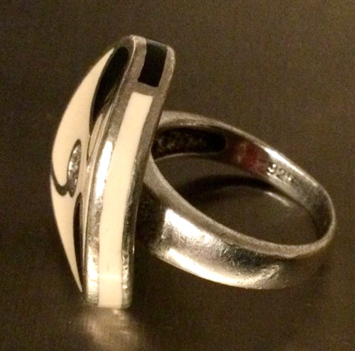 Grosse bague argent - bague, t