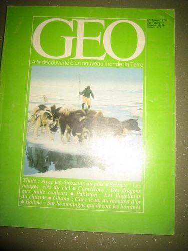 Magazine geo mai 1979 - magazine,