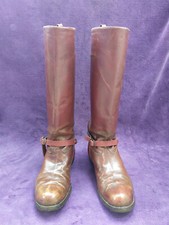 Bottes de spahis avec éperons - 2eme guerre mondiale