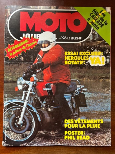 Moto journal 196 du - moto,