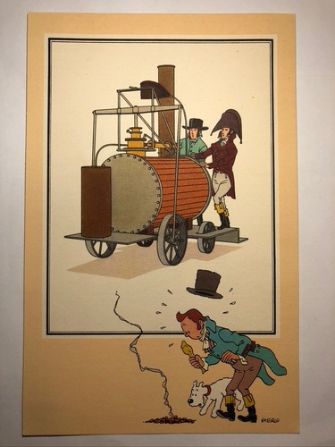 Herge tintin chromo - tintin, et