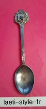 M11303 Small Collectible Spoon in Silver Metal Espana Punch 