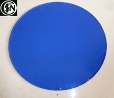 Verre rond de couleur bleu 158