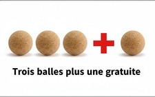 3 BALLES DE BABYFOOT EN LIEGE + 1 GRATUITE