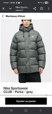doudoune 3/4 homme ,nike neuve
