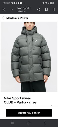 Doudoune homme nike - doudoune,