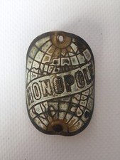 PLAQUES VELO CYCLES MONOPOLE@VELO ANCIEN@FAHRRAD @BICI