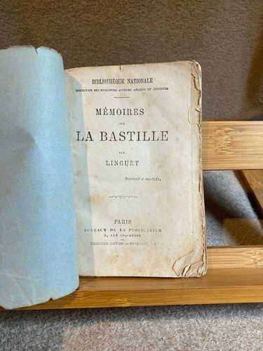 Linguet mémoires la - mémoires,