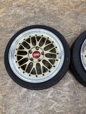 BBS LM LM068 Wheels 17 inch 8J +45 PCD114.3 5H set of 2 No tires Used