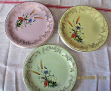 LOT DE 9 ASSIETTES VINTAGE EN