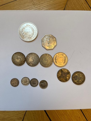 Pièces anciennes - pièces,