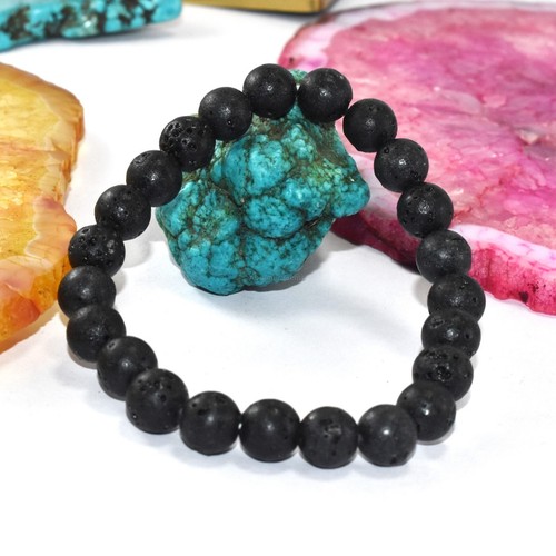 Bracelet perles pierre - bracelet, en