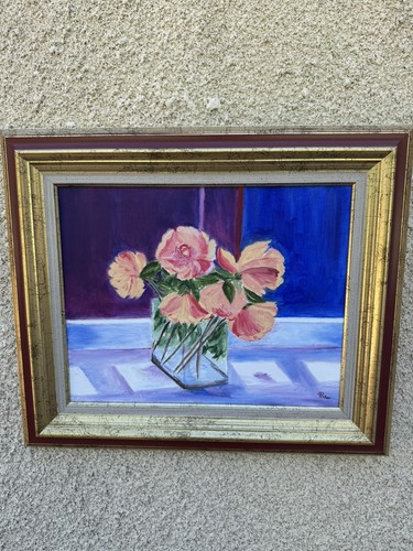 Tableau nature morte fleurs - nature,