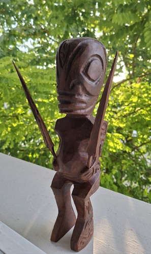 Superbe tiki ancien - en, bois