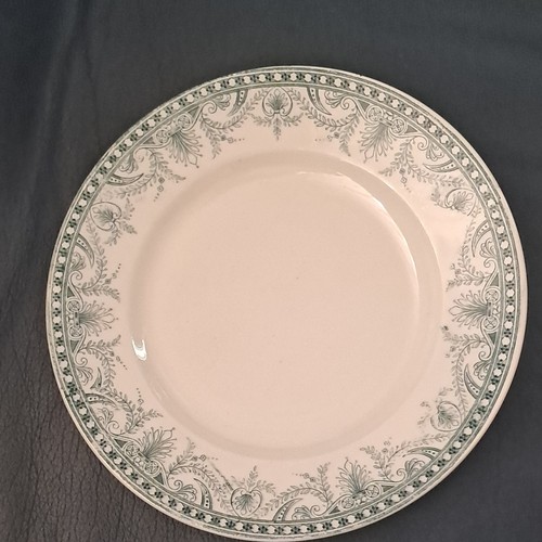 Assiette faïence blanche - assiette,
