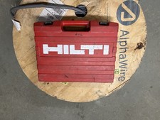 Hilti TE 5 Hammer Drill 120V Corded w/ Case and Bits Used Good Working Condition