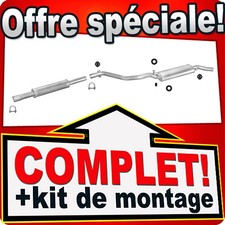 Ligne pot d'échappement pour