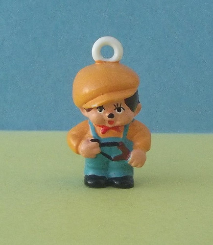 Rare mini figurine - rare, "zipper