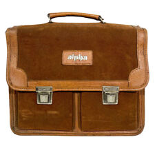 Petit Cartable Cuir Retourné