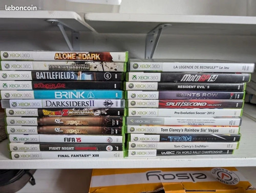 Lot jeux xbox360 - 23,