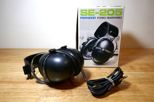 Casque audio vintage pioneer - casque,