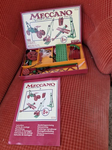Boite box jeu meccano spécial - boite,