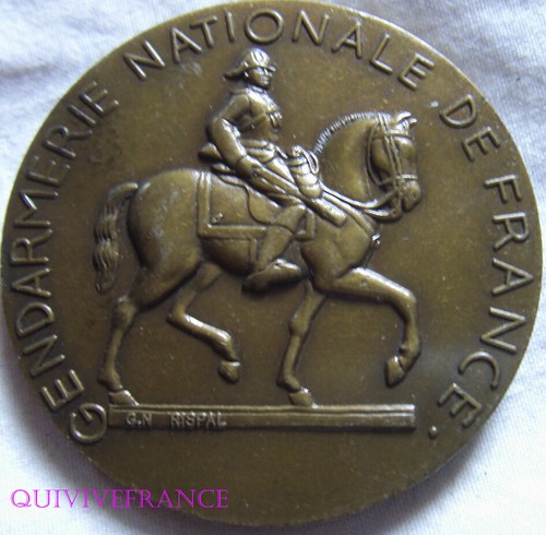 Med9675 medaille gendarmerie - -,