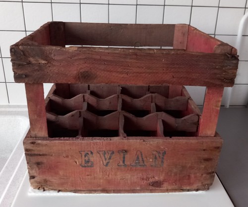 Ancien casier bouteilles - ancien,