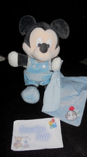 doudou peluche Mickey gris
