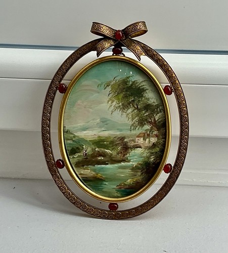 19e paysage italien peinture - 19e,