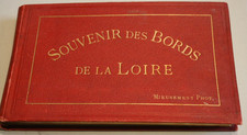 MIEUSEMENT Médéric,Rare album 12 photos albuminés SOUVENIR DES BORDS DE LA LOIRE
