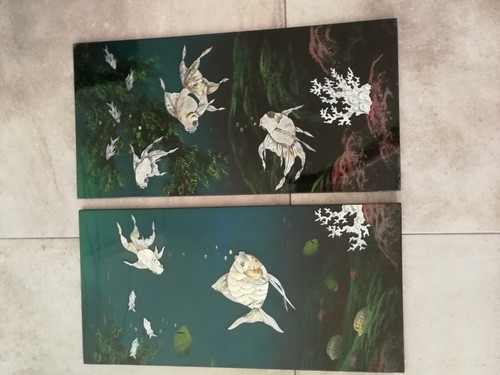 Panneaux japonais bois laqué