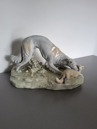 Ancien chien chasse en - de,