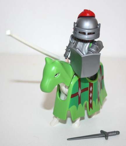 Playmobil 3287 chevalier barbe - chevalier,