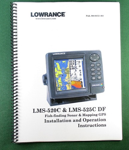 Lowrance lms 520c instruction - lowrance, lms-520c