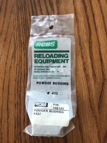 Rcbs neuf poudre bushing 432 - rcbs, #432