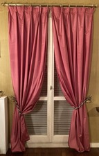 2 Double Rideaux Taffetas