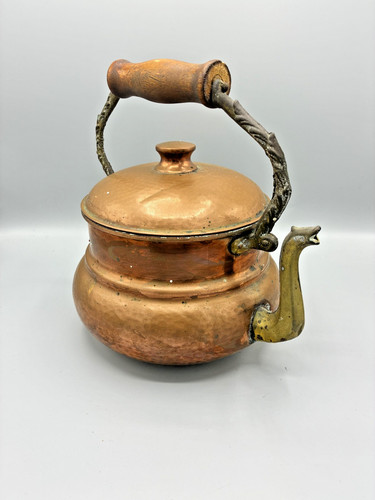 Bouilloire ancienne cuivre - en,