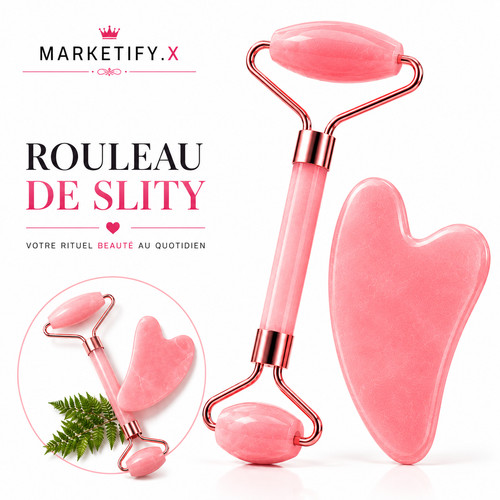 Rouleau massage visage gua - massage, sha