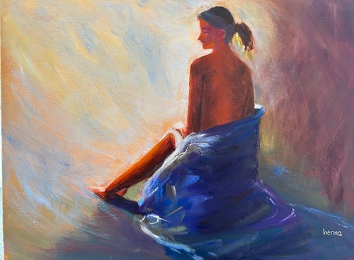 Peinture huile originale - l'huile,