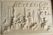 Ancien et grand bas-relief