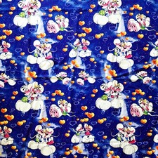 Diddl Diddlina Mouse Animation Cartoon Thomas Goletz German Fabric Duvet Vtg 90s