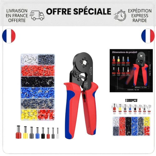 Pince sertir 10 mm - 0,25-10, mm²